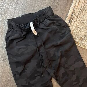 lululemon athletica Black Camo Joggers